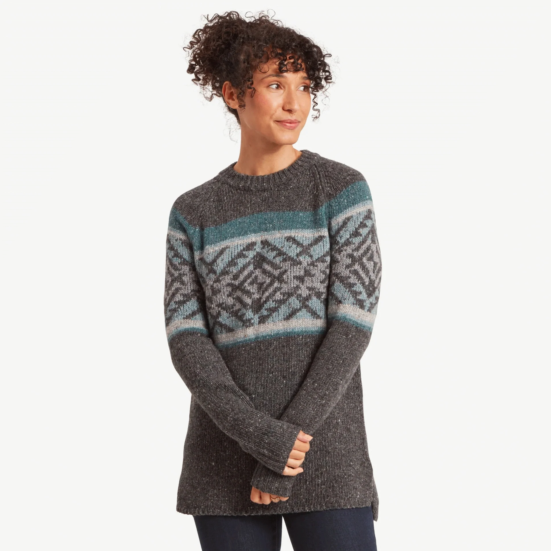 DUMJI LONG SWEATER W - Image 3