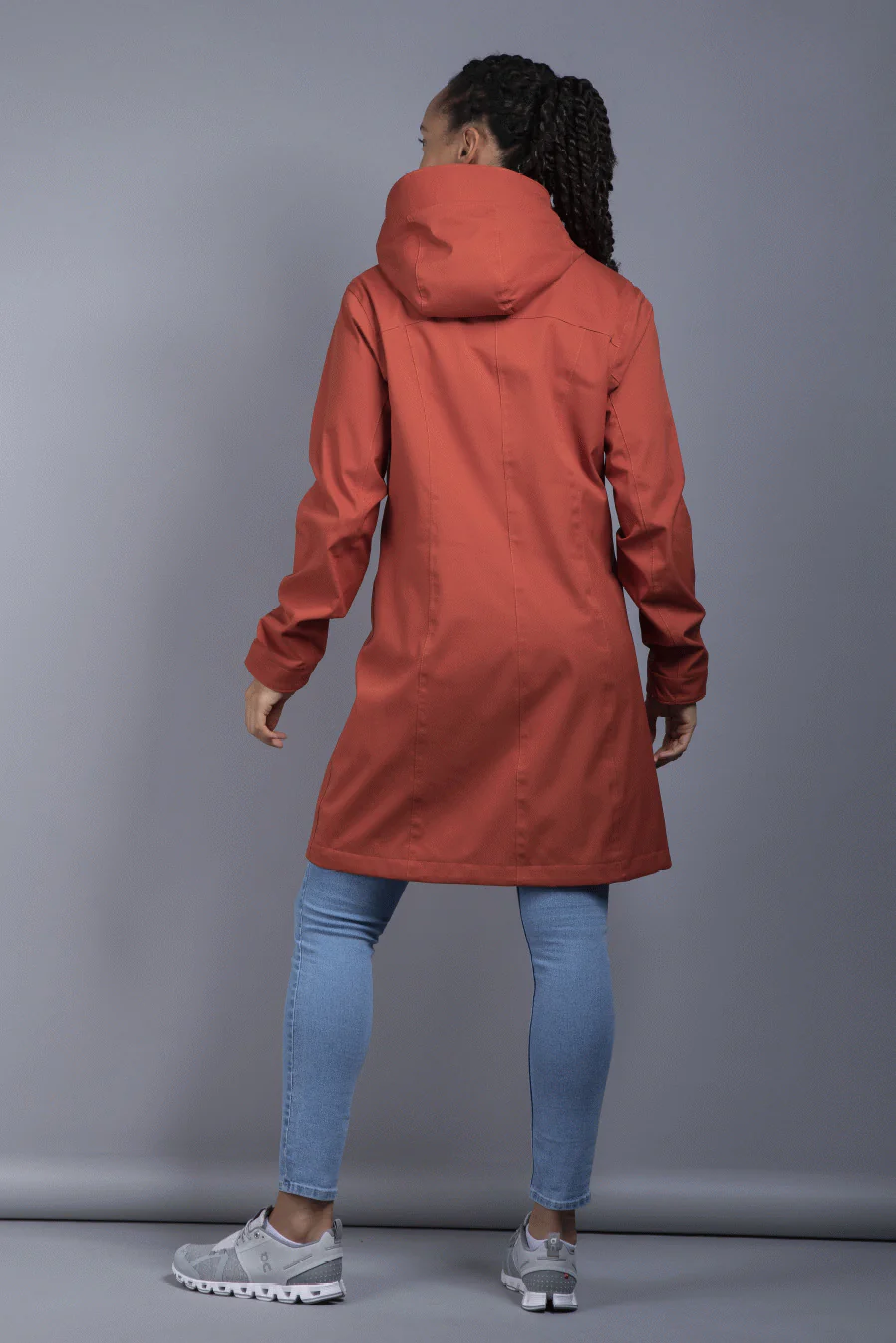 Kjell W's Hooded Long Coat - Image 2