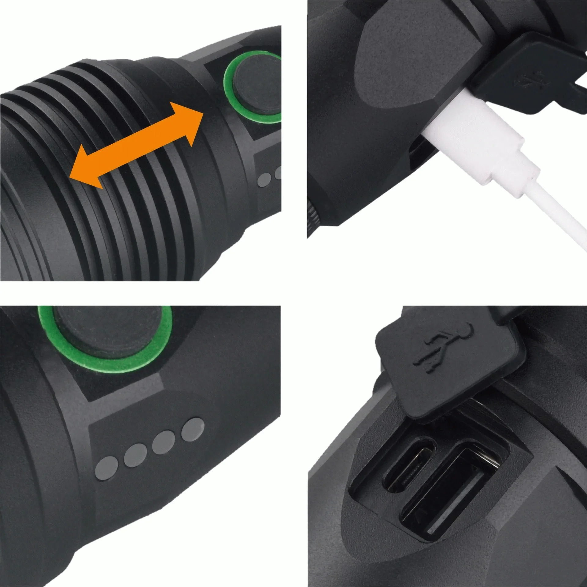 LED-Taschenlampe 'Goliath' - Image 4