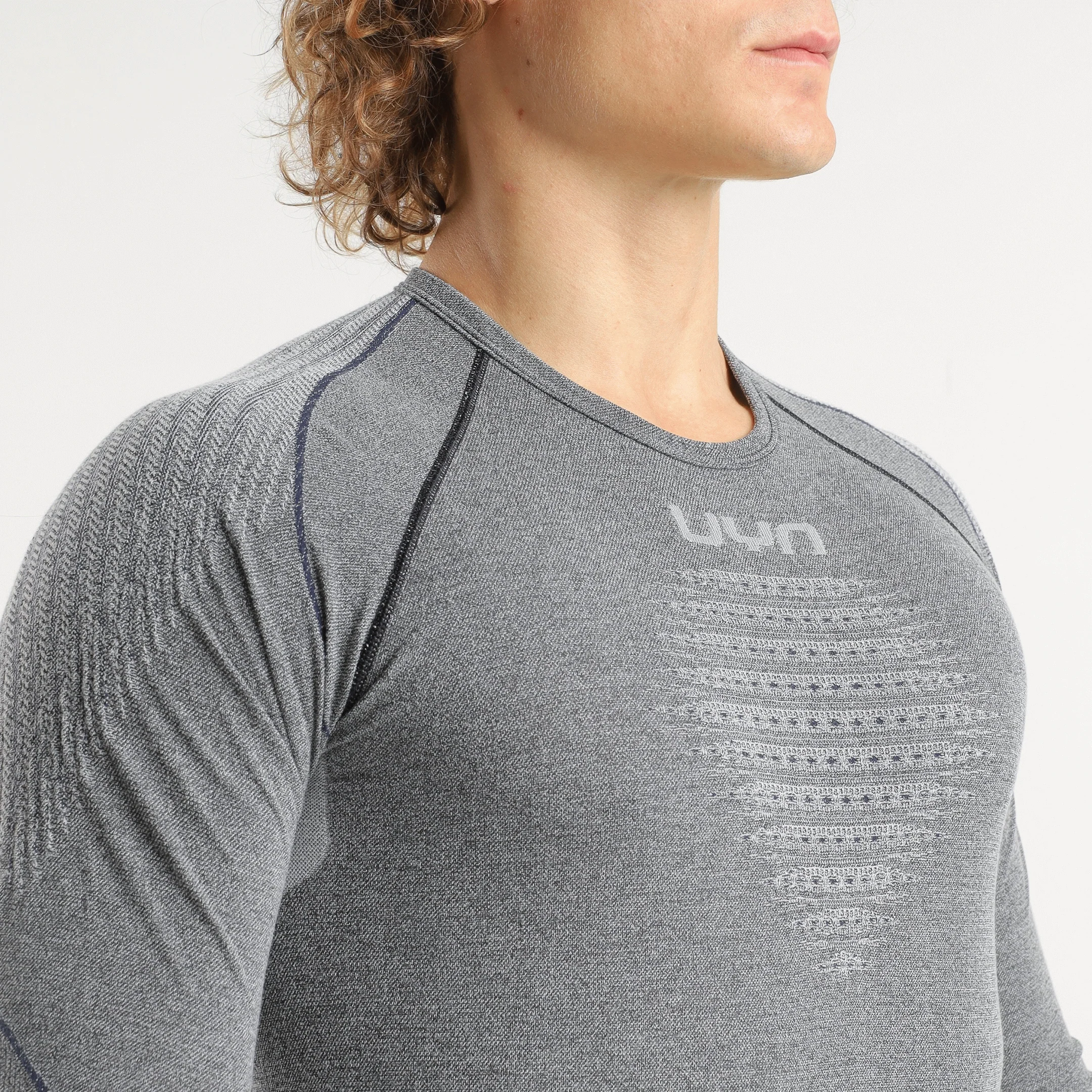 MAN EVOLUTYON BIOTECH MELANGE UW SHIRT LONG_SL - Image 9