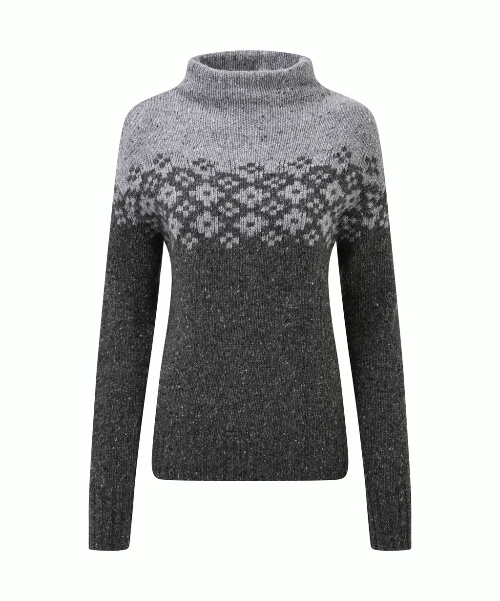 MANDARI MOCK NECK SWEATER WMN