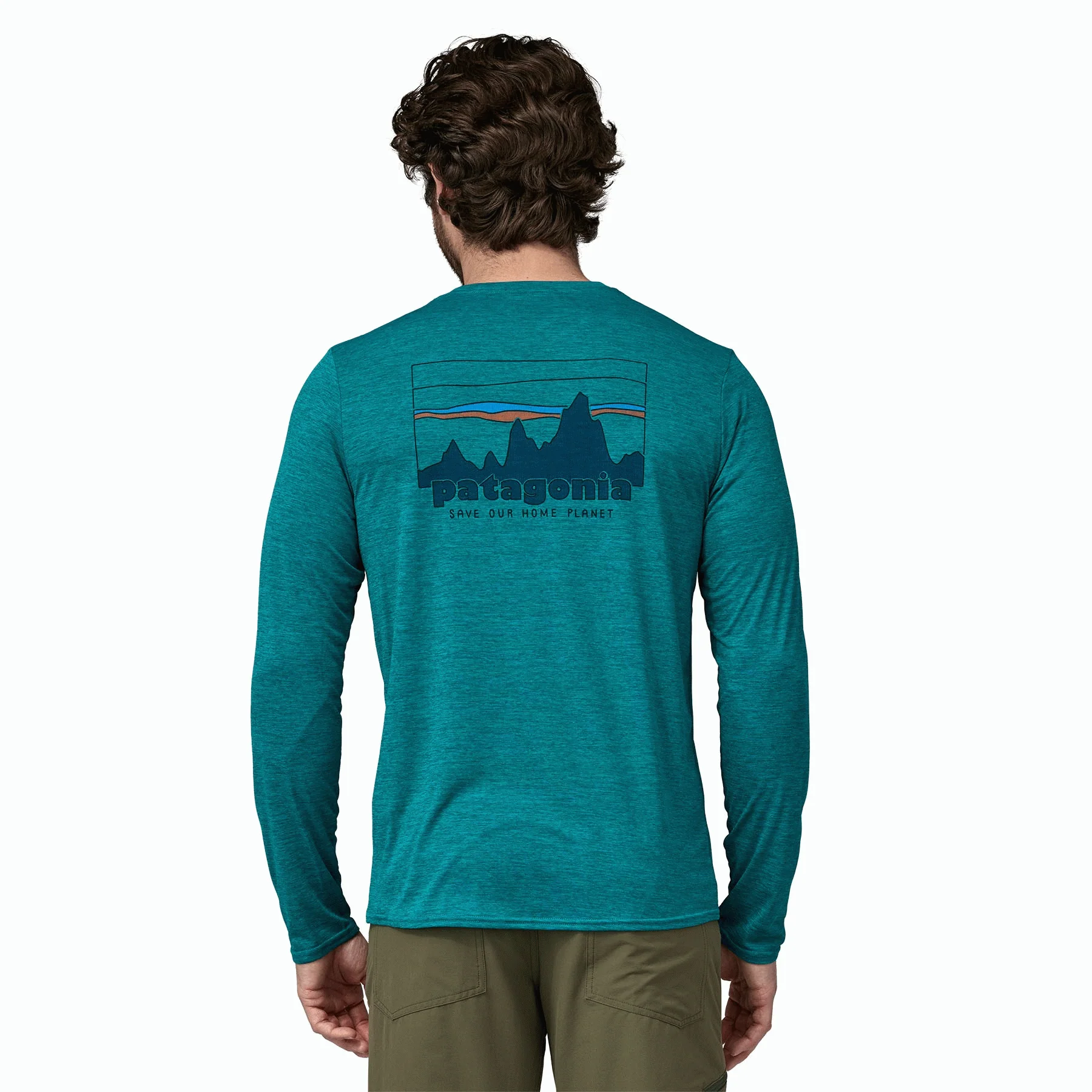 M's L/S Cap Cool Daily Graphic Shirt - Image 15