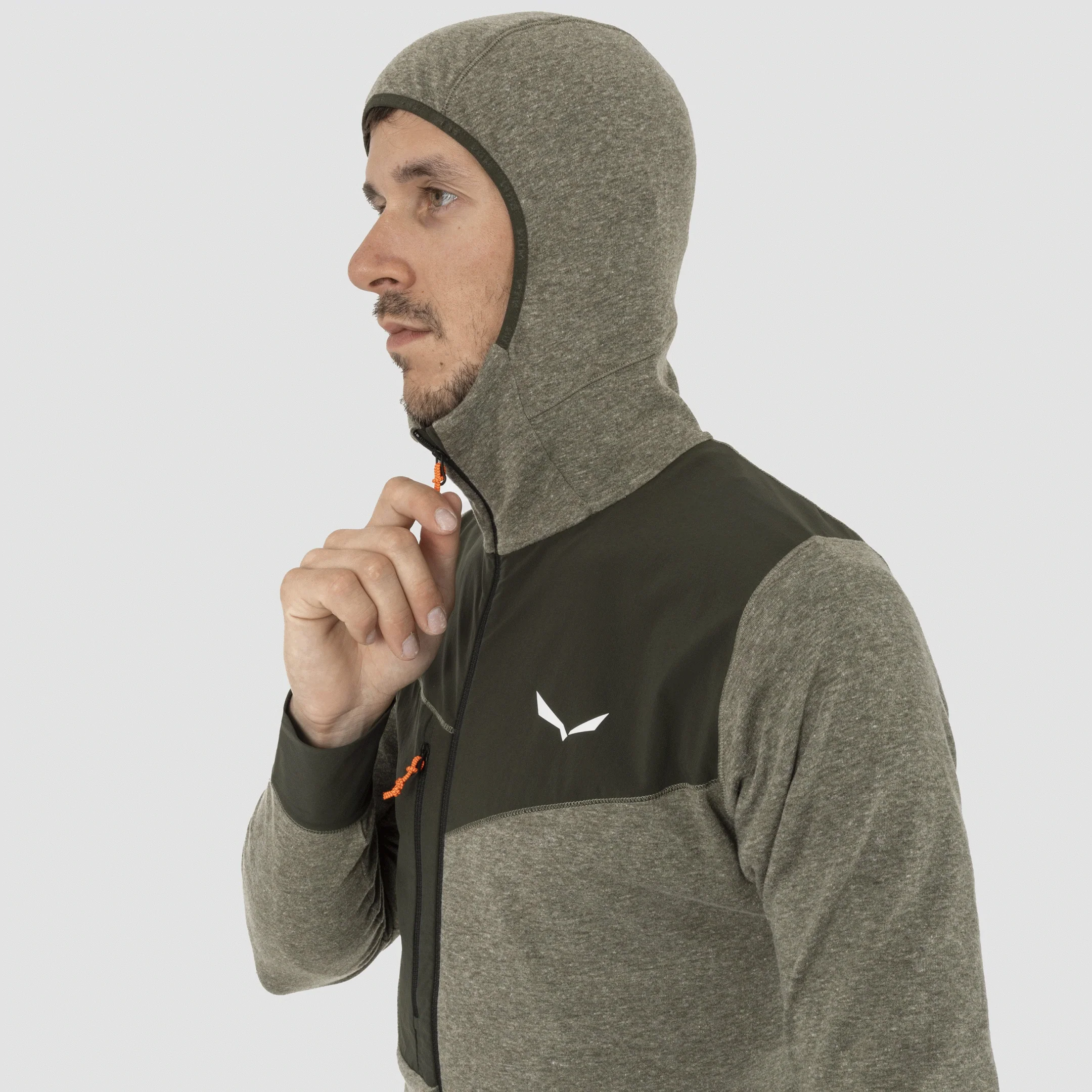 PUEZ 2 DRY M L/S HOOD FZ TEE - Image 4