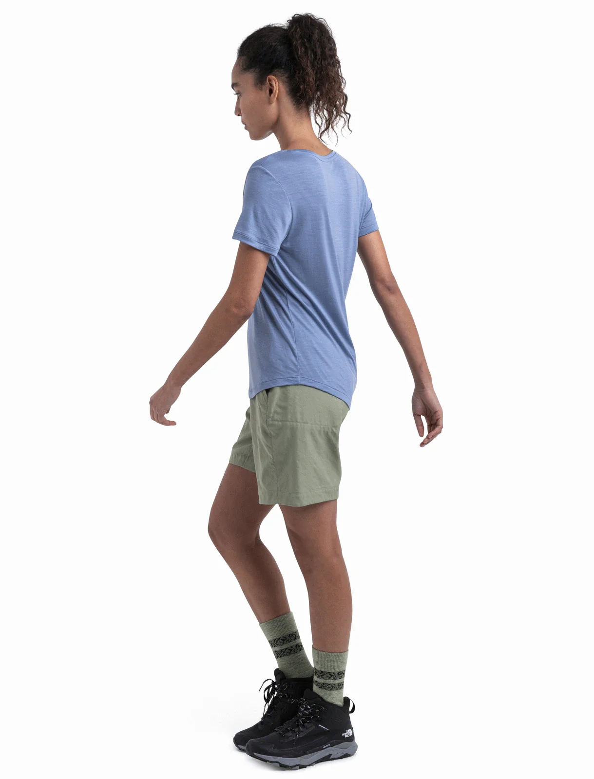Women Merino Blend 125 Cool-Lite™ Sphere SS Scoop Tee - Image 7
