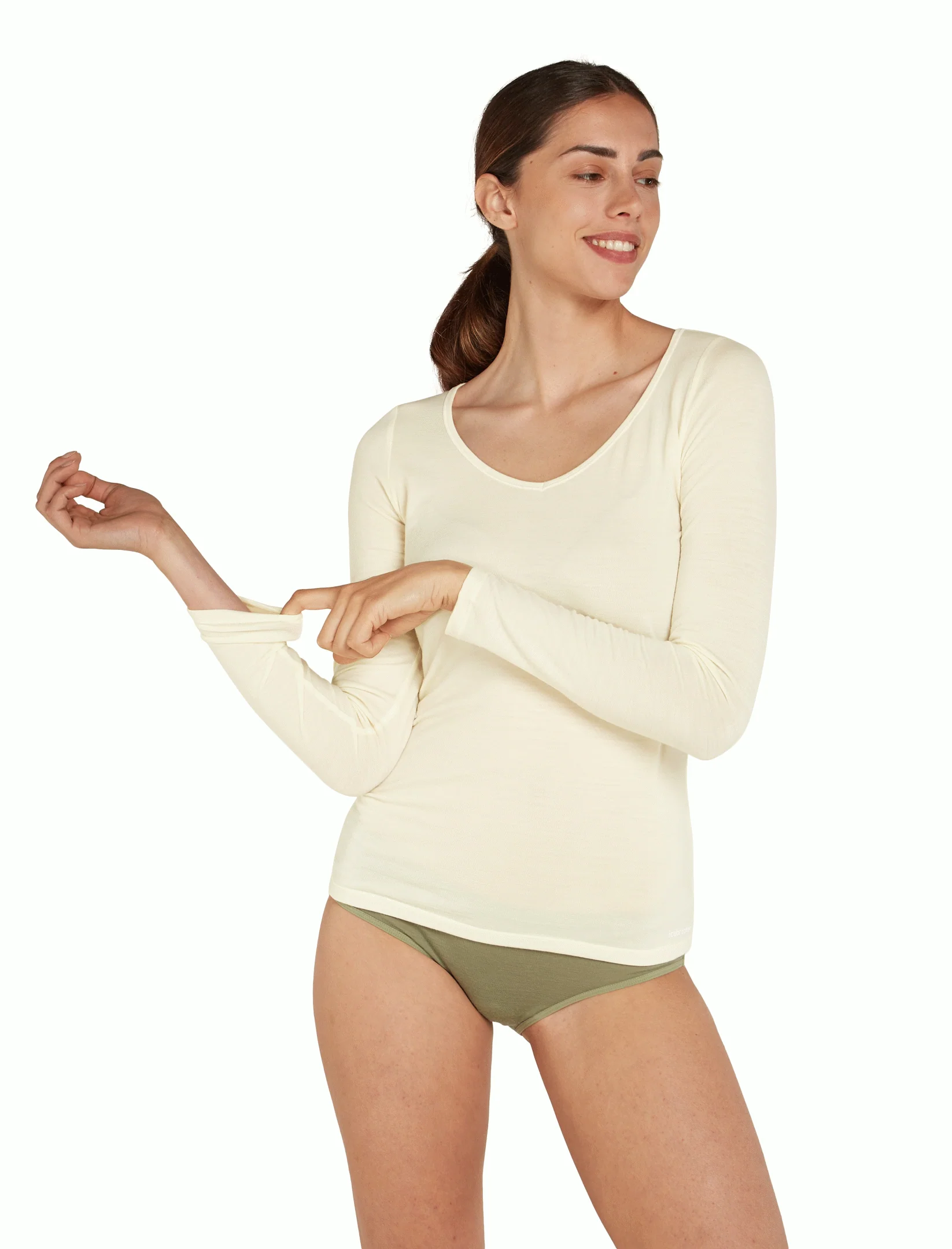 Women Merino 150 Siren LS Sweetheart - Image 3